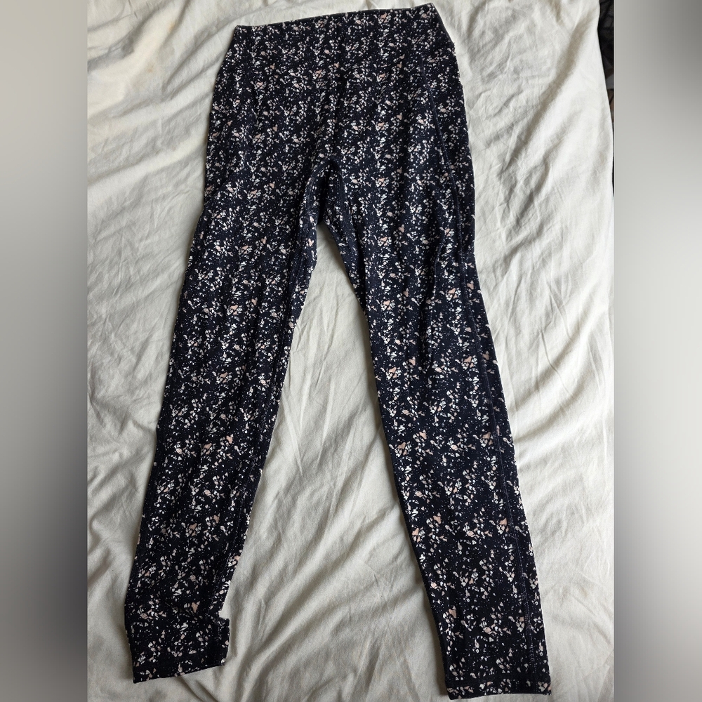 Rosa Pocket Legging Terrazzo Print